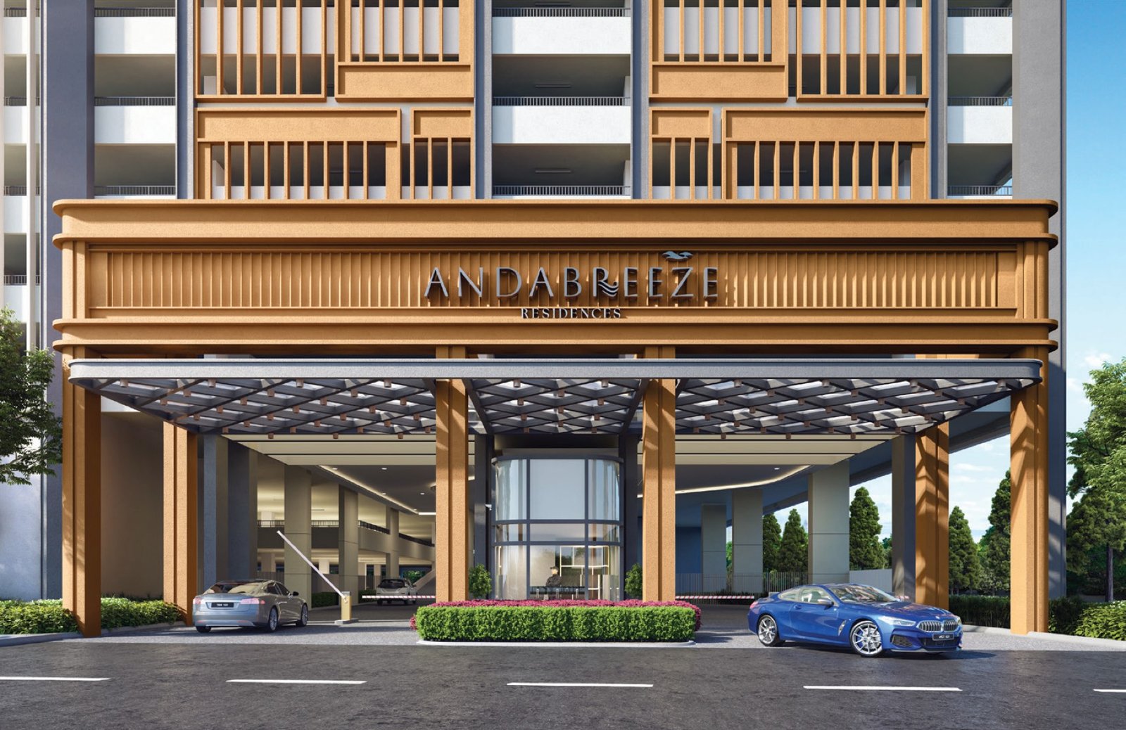 Signature Arrival at Andabreeze Residences, artist's impression